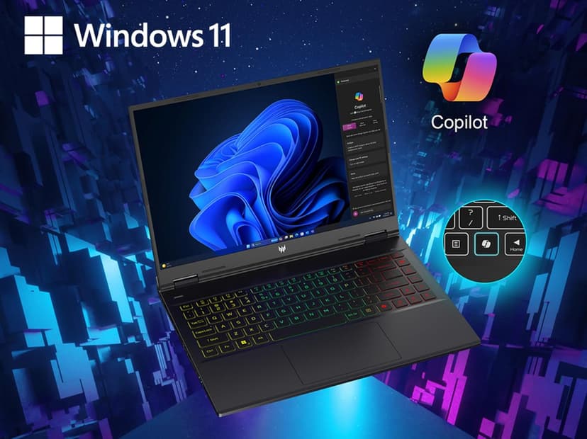 Acer Predator Helios Neo 14 Gaming Laptop | 14.5" WQXGA IPS 120Hz Display | AI-Powered | Intel Core Ultra 7 Processor 155H | NVIDIA GeForce RTX 4060 | 16GB LPDDR5X | 1TB Gen 4 SSD | PHN14-51-797W