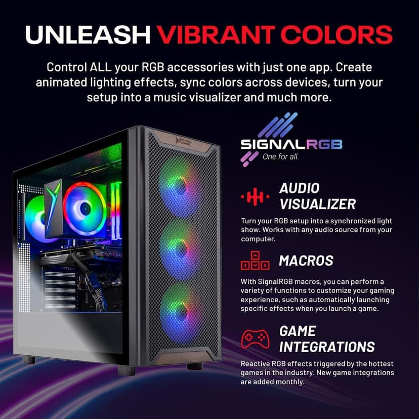 Skytech Chronos Gaming PC Desktop, Ryzen 7 7700 3.8 GHz (5.3GHz Turbo Boost), AMD RX 9070 XT 16GB GDDR6, 2TB Gen4 NVMe SSD, 32GB DDR5 RAM 6000 RGB, 850W Gold ATX 3.0 PSU, Wi-Fi, Win 11