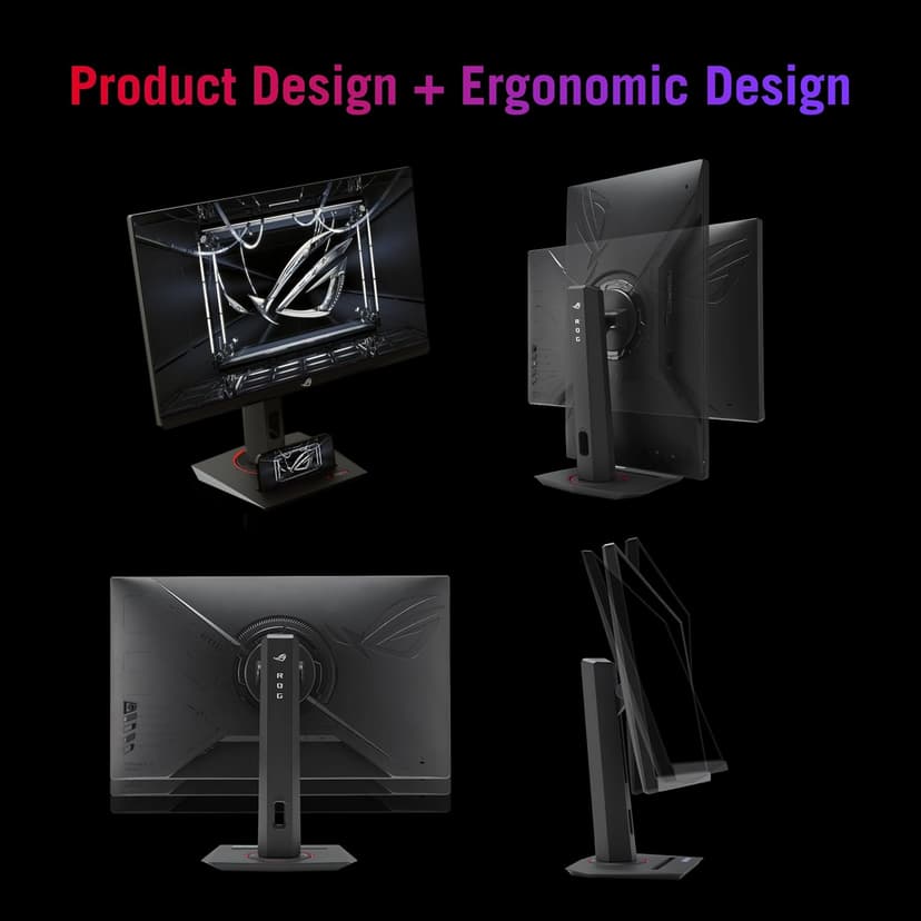 ASUS ROG Strix 25” (24.5” viewable) Esports Gaming Monitor (XG259QNS) - Full HD, 380Hz, 0.3ms, Fast IPS, Extreme Low Motion Blur Sync, FreeSync Premium, DisplayWidget, Ergonomic, 3 yr Warranty