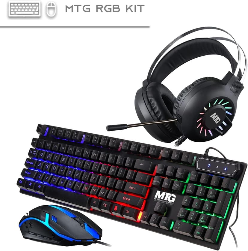 Gaming All in one PC 24 Inch FHD Touchscreen, MTG Yama, Intel Core i5 10th Gen, 32GB RAM, 240GB NVME | 1TB SSD, NVIDIA GT 730 4GB DDR3 Graphics, Webcam, RGB Combo, Windows 11 Home