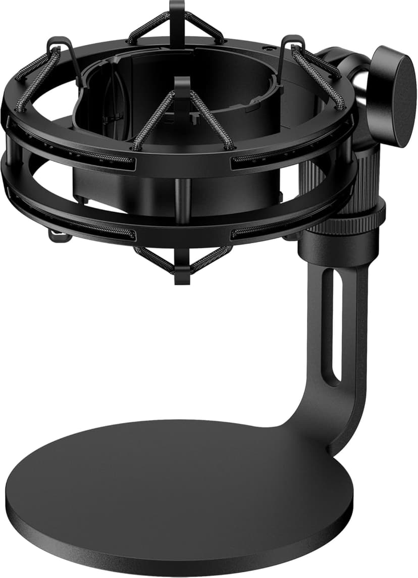 HyperX QuadCast 2 – USB Microphone for Gaming, Streaming and Podcasting, with On-Board Controls, LED Lighting, Removable Shock Mount, PC, Mac, PS5, PS4, USB-C - Black