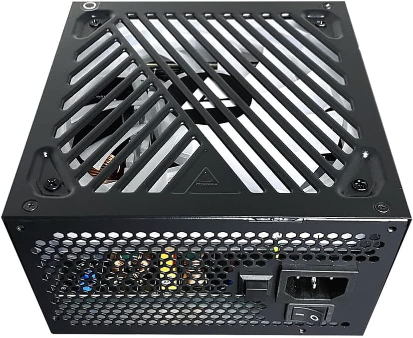 Apevia ATX-PM650W Premier 650W 80+ Gold Certified Active PFC ATX Semi-Modular Gaming Power Supply with 366 RGB Light Modes
