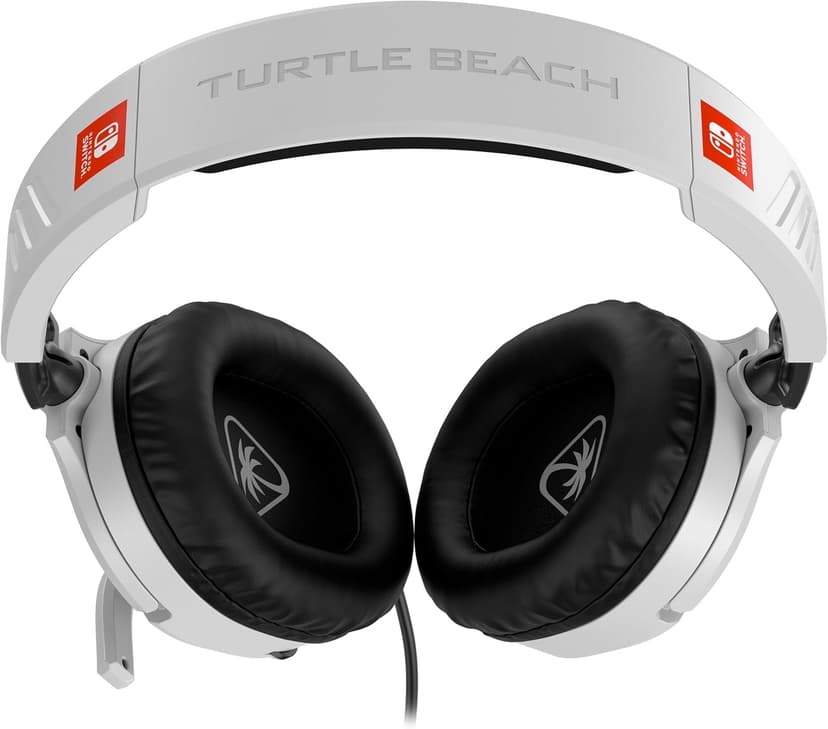 Turtle Beach Recon 70 Wired Gaming Headset - Nintendo Switch/Switch Lite/Switch - OLED Model, Nintendo Switch 2, Flip-to-Mute Mic, Adjustable, Lightweight, On-Ear Controls