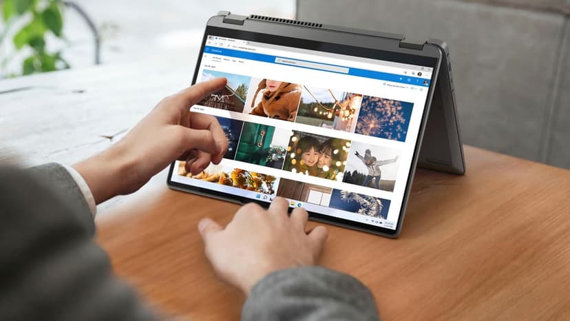 Lenovo IdeaPad Flex 5i 2-in-1 Laptop (14" FHD+ Touchscreen, Intel Core i3-1215U, 8GB RAM, 512GB SSD) Convertible, Fingerprint, Backlit, FHD Webcam, 9-Hr Battery Life, IST Pen & HUB, Win 11 Home, Grey