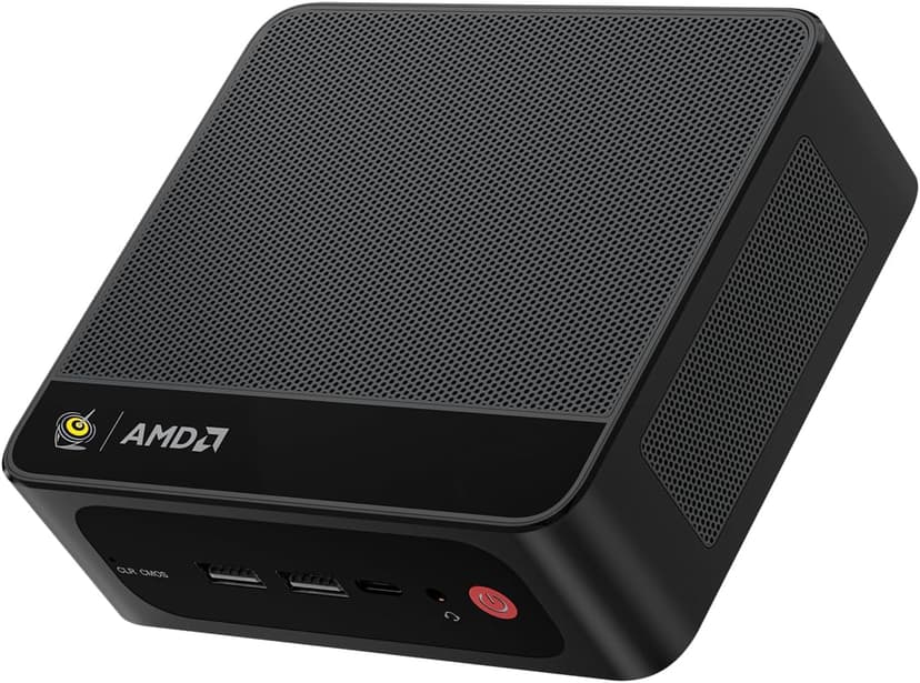 Beelink SER5 MAX Mini PC,AMD Ryzen 7 6800U(8C/16T,up to 4.7 GHz),Mini Computer 32GB LPDDR5 RAM 500GB PCle4.0 SSD Graphics 12 core 2200 MHz,Support 4K Triple Display/Wifi6/BT5.2/USB3.2/HDMI+DP+Type-C