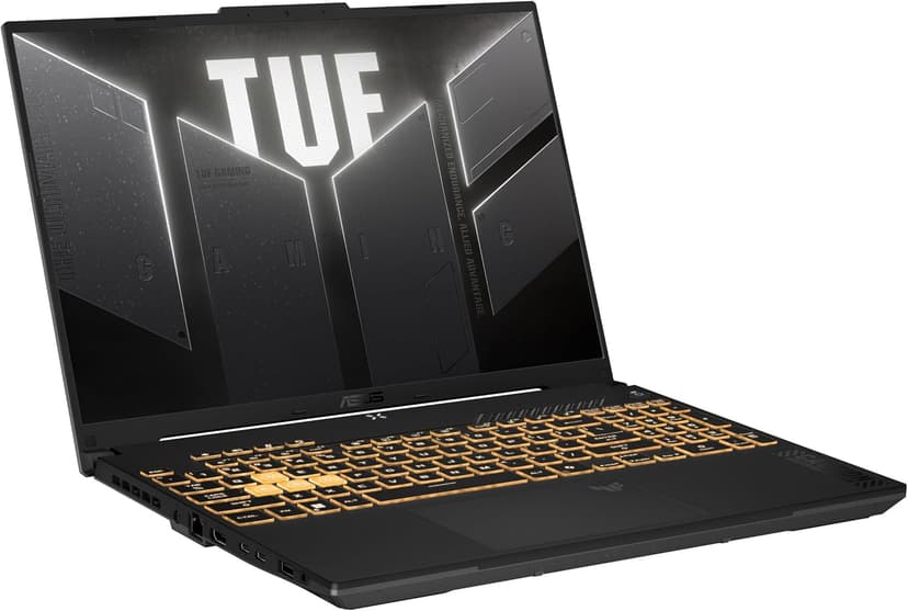 ASUS TUF Gaming F16 Gaming Laptop, 16” FHD+ 144Hz IPS-Level 16:10 Display, Intel® Core™ 5 210H, NVIDIA® GeForce RTX™ 4050, 16GB DDR5, 512GB PCIe Gen4 SSD, Wi-Fi 6, Win11 Home, FX607VU-SS53