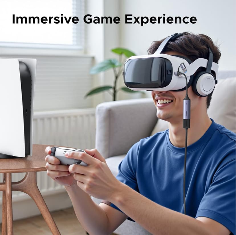 UGREEN 2K@30Hz Video Capture Card HDMI to USB 3.0 A and USB C Capture Device, 4K Input 1080P 60FPS with Low Latency for Streaming Game Recording Compatible with Switch 2/Xbox/PS4/PS5/PC/Camera