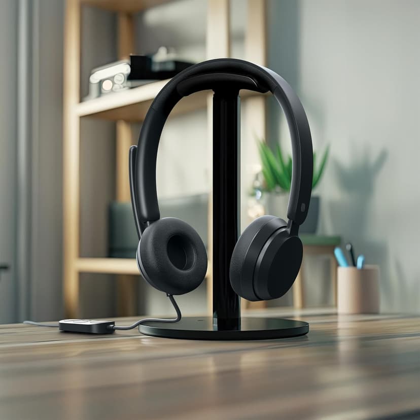 Incase Modern USB-C Headset - Designed by Microsoft - Wired USB-C Connection, On-Ear Stereo Headphones, Noise Cancelling Mic & Volume Controls, Teams Certified, Optimized Mic & Speakers - Mac/Windows