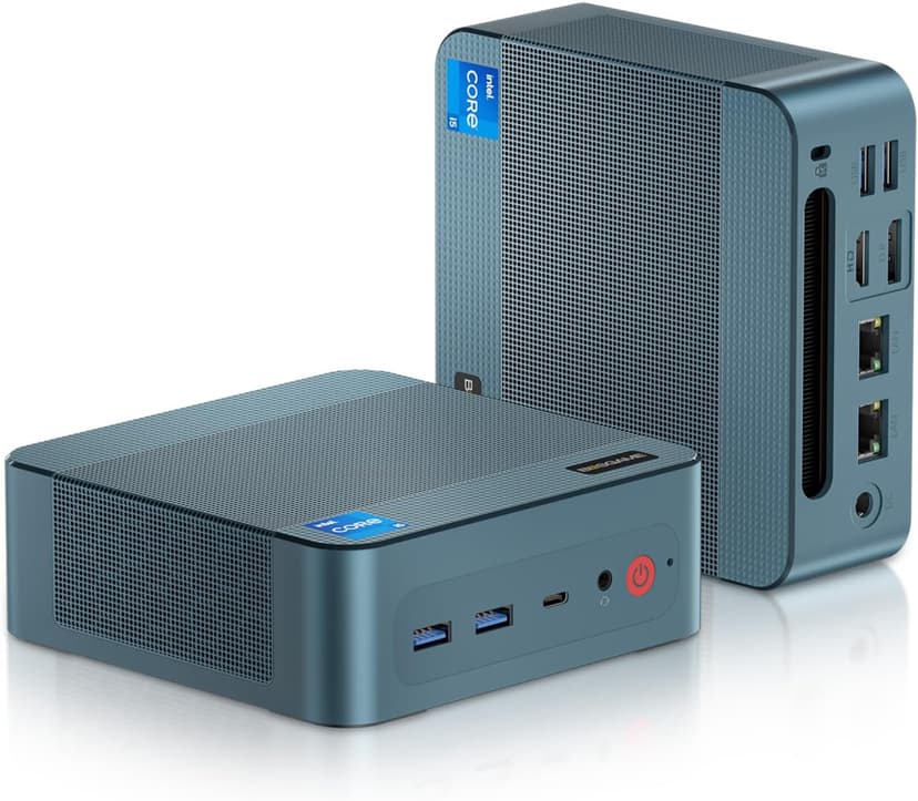 Mini PC Intel Core i9 12900H(14C/20T, up 5.0 GHz), 32GB DDR5 RAM 1TB PCIe SSD, Mini Desktop Computer Dual 2.5GbE/4x USB3.2/HDMI/DP/Thunderbolt 4