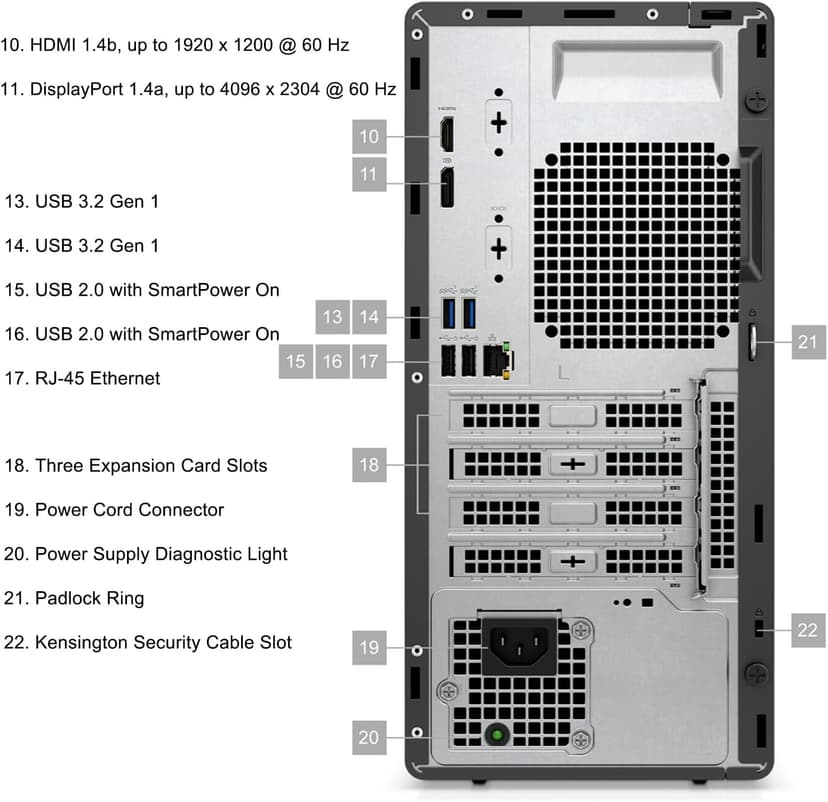 Dell OptiPlex 7020 Desktop Computer, 7000 Tower Dekstop PC, Intel Hexa-Core i5-12500 (Beat i7-11700), 32GB DDR5 RAM, 1TB PCIe SSD, DVDRW, USB WiFi Adapter, RJ-45, HDMI, DisplayPort, Windows 11 Pro
