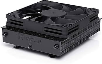 Noctua NH-L9a-AM5 chromax.Black, Premium Low-Profile CPU Cooler for AMD AM5 (Black)