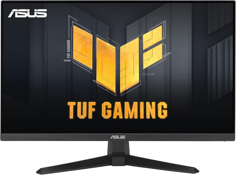 ASUS TUF Gaming 24” (23.8” viewable) 1080P Monitor (VG249QE5A) - Full HD, Overclock to 144Hz, IPS, Extreme Low Motion Blur Sync, 1ms, Speakers, Variable Overdrive, DisplayWidget Center, 3 yr Warranty