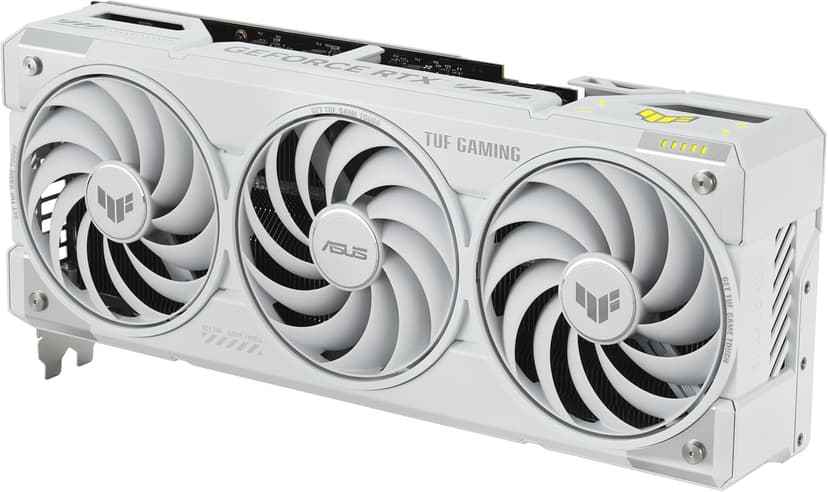 ASUS TUF Gaming GeForce RTX ™ 5070 Ti 16GB GDDR7 White OC Edition Gaming Graphics Card (PCIe® 5.0, HDMI®/DP 2.1, 3.125-slot, Military-Grade Components, Protective PCB Coating, axial-tech Fans)