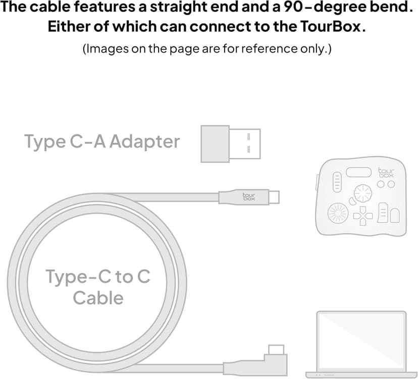 TourBox NEO - Custom Controller for Photo Video Editing, Color Grading, Illustration, MacOS/Windows, Photoshop Lightroom Davinci Resolve After Effects Premiere Final Cut Pro Programmable Keyboard