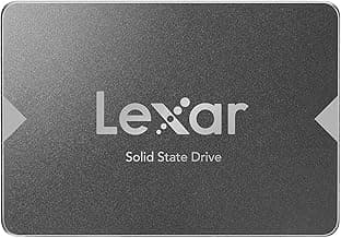 Lexar 512GB NS100 SSD 2.5 Inch SATA III Internal Solid State Drive, Up to 550MB/s Read, Gray (LNS100-512RBNA)