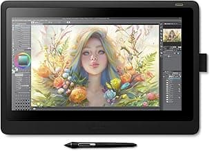 Wacom Cintiq 16 Drawing Tablet with Screen, 15.4" Full HD Display Graphic Arts Tablet Includes Pro Pen 2 w/ Tilt Response, Graphic Design Animation Display Pad for Mac, PC