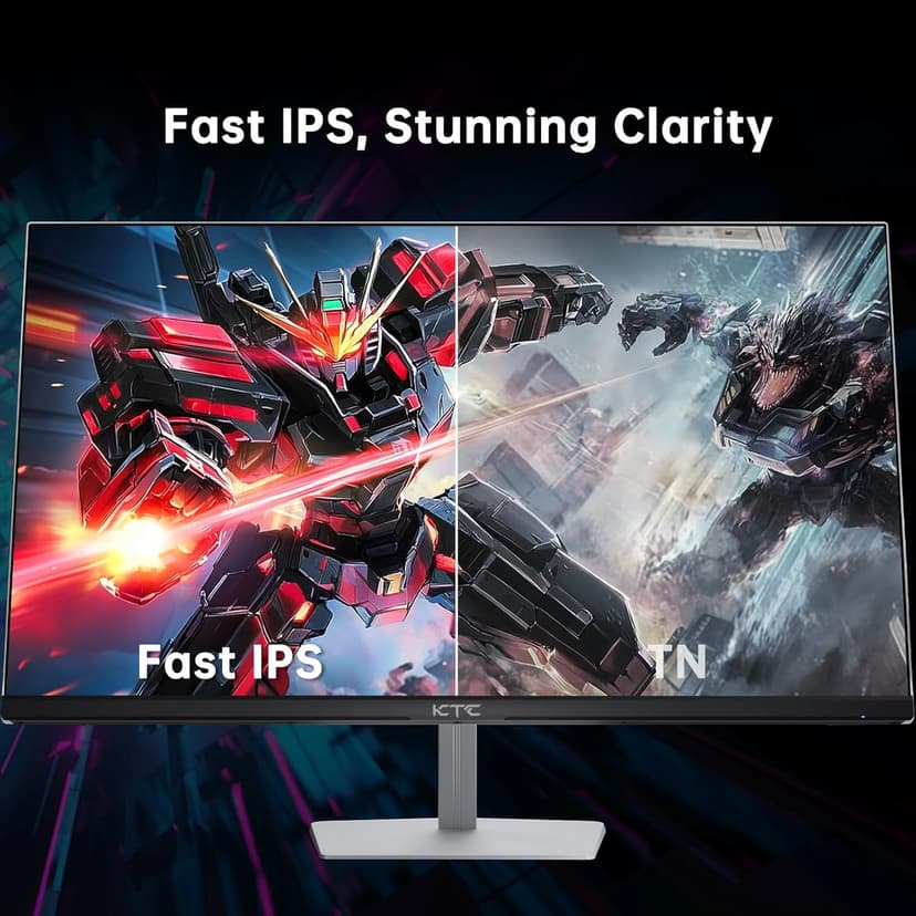 24.5 inch 400Hz 240Hz Gaming Monitor | Fast IPS 1ms | FHD 1080P Monitor | HDR 400 128% sRGB | HDMI x2, DP x2 |Tilt Adjustability Silver-Gray VESA 360Hz Monitors H25X7