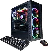 CYBERRPOWERPC Gamer Xtreme VR Gaming PC, Intel Core i7-12700KF 3.6GHz, GeForce RTX 3060 12GB, 16GB DDR4, 500GB PCI-E NVMe SSD, 2TB HDD, WiFi Ready & Win 11 Home (GXiVR8400A10), Black