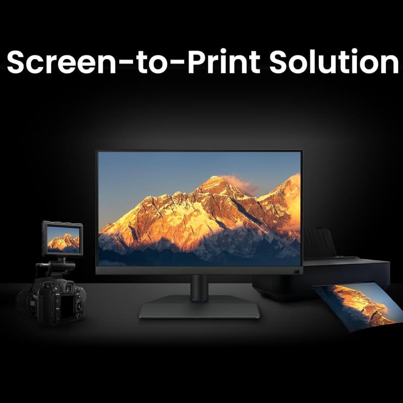 BenQ SW242Q 24-inch 2K 90W USB-C 16:10 Photographer MacBook/Windows Compatible Monitor, 99% Adobe RGB, 100% sRGB, Hardware Calibration, 90W USB-C, TUV Anti-Reflection Cert., 16-bit 3D LUT, HDR10