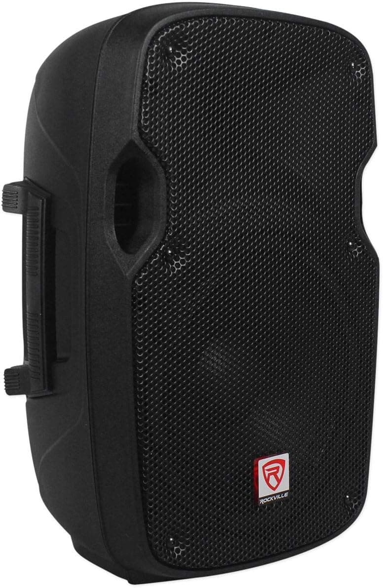 Rockville SPG88 400W Peak 8" Passive PA Speaker 8 Ohm, Lightweight ABS Cabinet, High-Sensitivity Driver, Durable Design, for DJs and Live Events