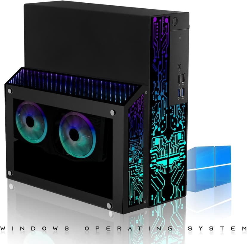 Dell OptiPlex Gaming Desktop PC Bundle with Core i7 32GB RAM 1TB SSD RTX 3060 Graphics RGB Keyboard with AI-Enabled Copilot Key Mouse Headphones Webcam Windows 11 Pro(Renewed)