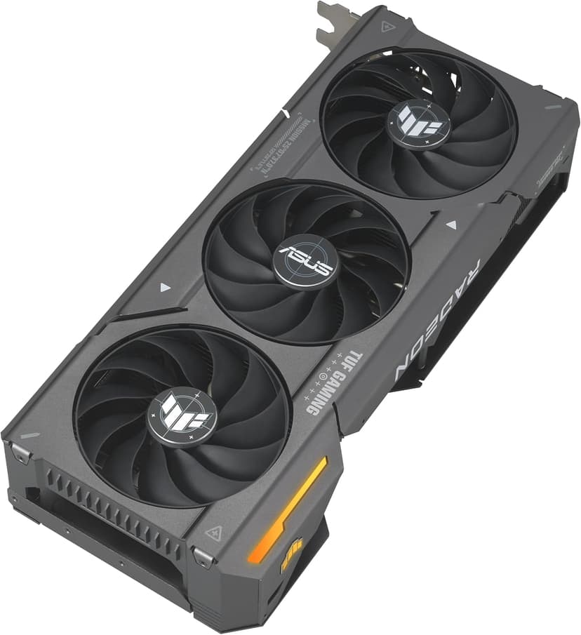 ASUS TUF Gaming Radeon™ RX 7600 XT OC Edition 16GB GDDR6 Graphics Card (AMD RDNA™ 3, PCIe 4.0, HDMI 2.1, DisplayPort 2.1, Axial-tech Fan Design, Auto-Extreme Technology, GPU Tweak III, and More)