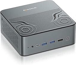 Gaming PC Radeon 780M 2400Mhz, Mini PC Ryzen 9 7940HS Mini Computers, 32B DDR5+1TB PCIe 4.0 SSD, Built-in Dual Speakers, USB4 *2, WiFi 6/BT 5.2, Dual 2.5GbE LAN