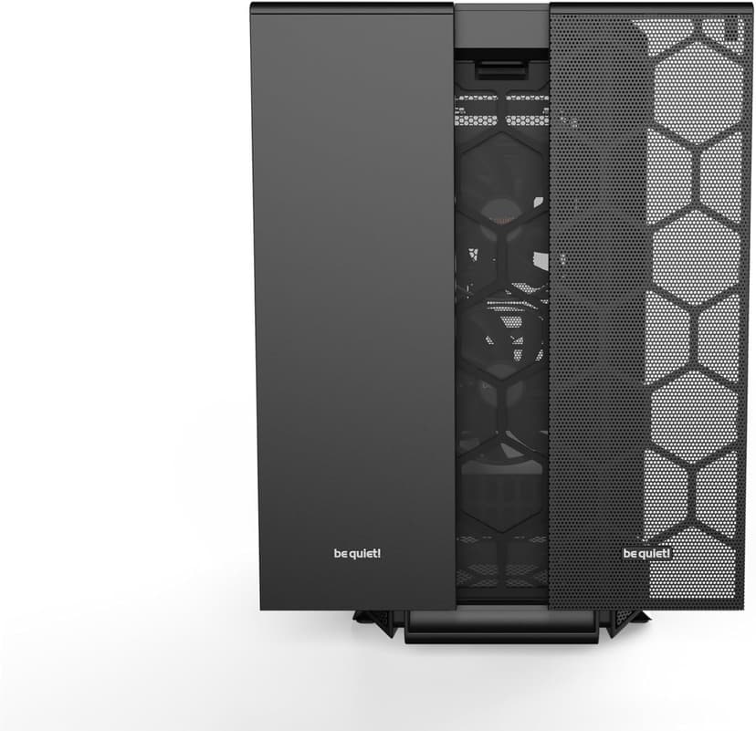 be quiet! Silent Base 802 ATX Midi Tower PC Case | 3 Pre-Installed Pure Wings 2 Fans | Sound Insulated | Black | BG039