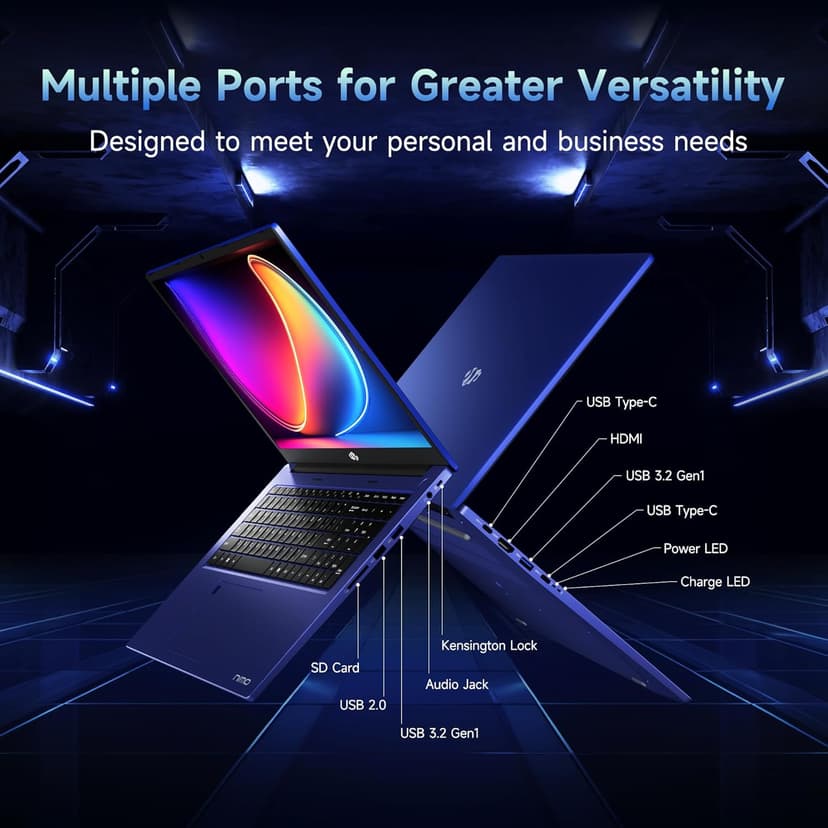 NIMO 17.3" IPS FHD-Gaming-Laptop, 8 Cores AMD Ryzen 7 6800H 32GB DDR5 RAM 1TB SSD (Beat Intel i7-12700H, Up to 4.7GHz) AMD Radeon 680M GPU-Computer with 100W Type-C Backlit Keyboard, Fingerprint