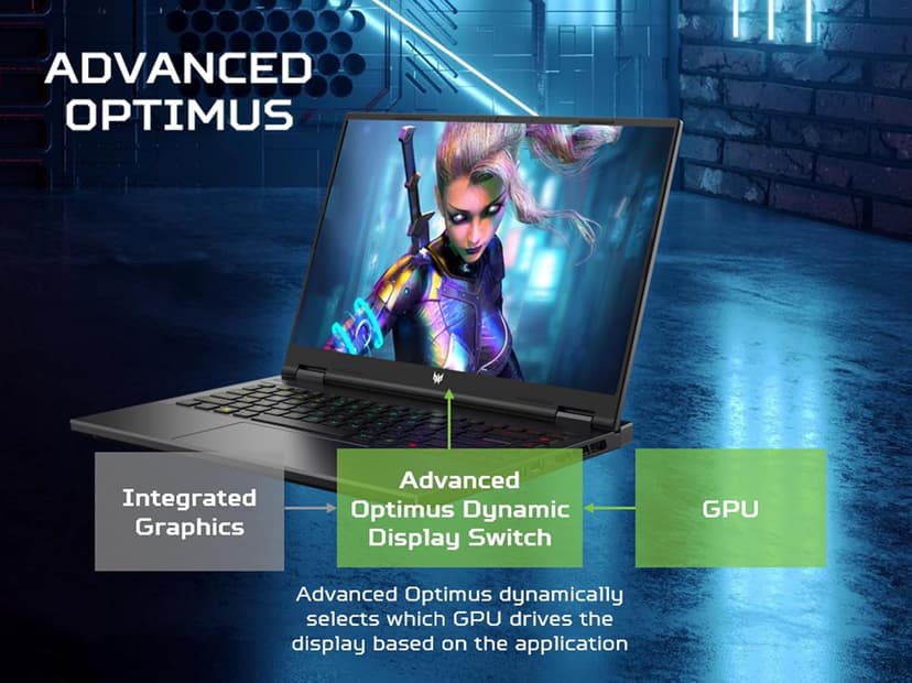 Acer Predator Helios Neo 14 Gaming Laptop | 14.5" WQXGA IPS 120Hz Display | AI-Powered | Intel Core Ultra 7 Processor 155H | NVIDIA GeForce RTX 4060 | 16GB LPDDR5X | 1TB Gen 4 SSD | PHN14-51-797W