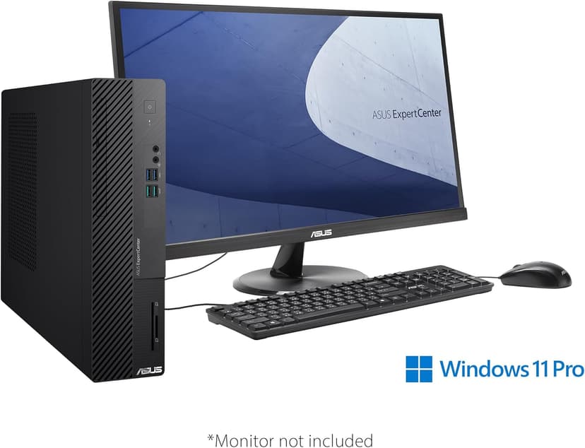 ExpertCenter D5 Small Form Factor Desktop PC, Intel Core i5-13400, 16GB DDR4 RAM, 1TB PCIe SSD, Windows 11 Pro, Black, D500SE-AS504