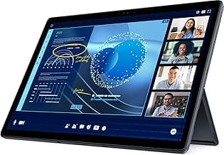 Dell Latitude 7350 Detachable Detachable 2-in-1 Laptop Tablet (2024) Touch | 13" 2880x1920 QHD+ | Core Ultra 5-134U - 512GB SSD Hard Drive - 16GB RAM | 12 cores @ 4.4 GHz Win 11 Pro Black (Renewed)