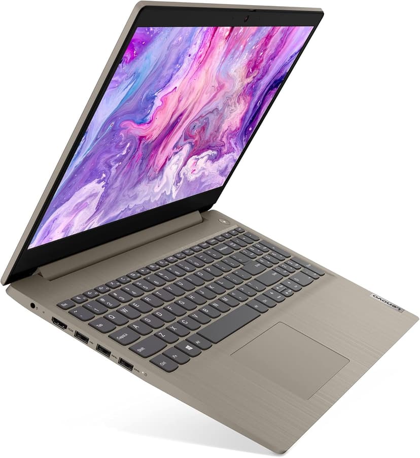 Lenovo 2023 IdeaPad 3 15.6" FHD Laptop Intel 2-Core i3-1115G4 Intel UHD Graphics 12GB RAM DDR4 256GB NVMe SSD WiFi AC Bluetooth Webcam HDMI Card Reader Sand Windows 11 Home w/ 32GB USB