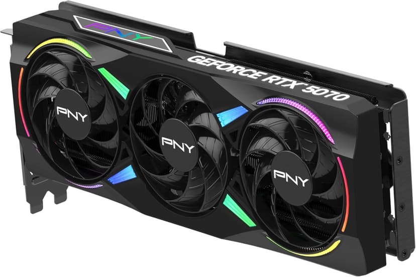 PNY GeForce RTX™ 5070 ARGB Overclocked Triple Fan