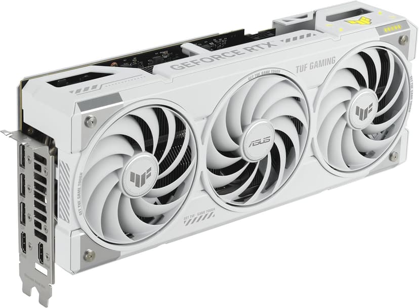 ASUS TUF Gaming GeForce RTX ™ 5070 Ti 16GB GDDR7 White OC Edition Gaming Graphics Card (PCIe® 5.0, HDMI®/DP 2.1, 3.125-slot, Military-Grade Components, Protective PCB Coating, axial-tech Fans)