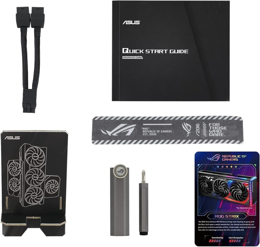 ASUS ROG Strix GeForce RTX 4070 Super OC Edition Gaming Graphics Card (PCIe 4.0, 12GB GDDR6X, DLSS 3, HDMI 2.1a, DisplayPort 1.4a, Massive Vented Backplate, Power Sensing, Aura Sync)
