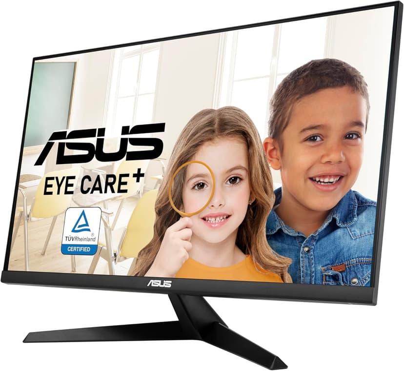 ASUS 27” 4K Eye Care Monitor (VY27UQ) - UHD (3840 x 2160), IPS, HDR10, Adaptive Sync, Eye Care Plus, Display Port, HDMI, Speaker, DisplayWidget, Blue Light Filter, Flicker Free, 3yr Warranty