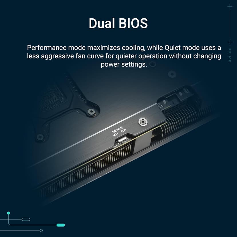 ASUS The SFF-Ready Prime GeForce RTX™ 5070 OC Edition 12GB GDDR7 Graphics Card (PCIe® 5.0, 12GB GDDR7, HDMI®/DP 2.1, 2.5-Slot, Axial-tech Fans, Dual BIOS)