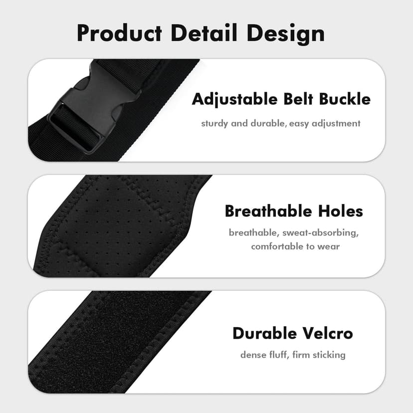AMVR 5 Pcs VR Tracker Straps Accessories for HTC Vive 3.0, Adjustable Full Body Tracking Belts VR Hand/Foot Band Strap(1 Tracker Belt + 2 Palm Rings + 2 Foot Strings, Vive Tracker NOT Included)