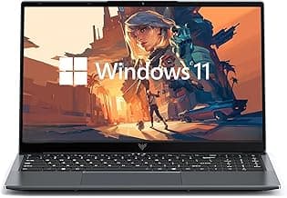 2025 Laptop with Intel N150 Processor(4C/8T,up to 3.6GHz),Windows 11 Laptop Computer 16GB DDR4 512GB NVMe SSD,15.6" Full HD IPS Display,5000mAh Battery, Wi-Fi,Type-C (Full Feature),Webcam