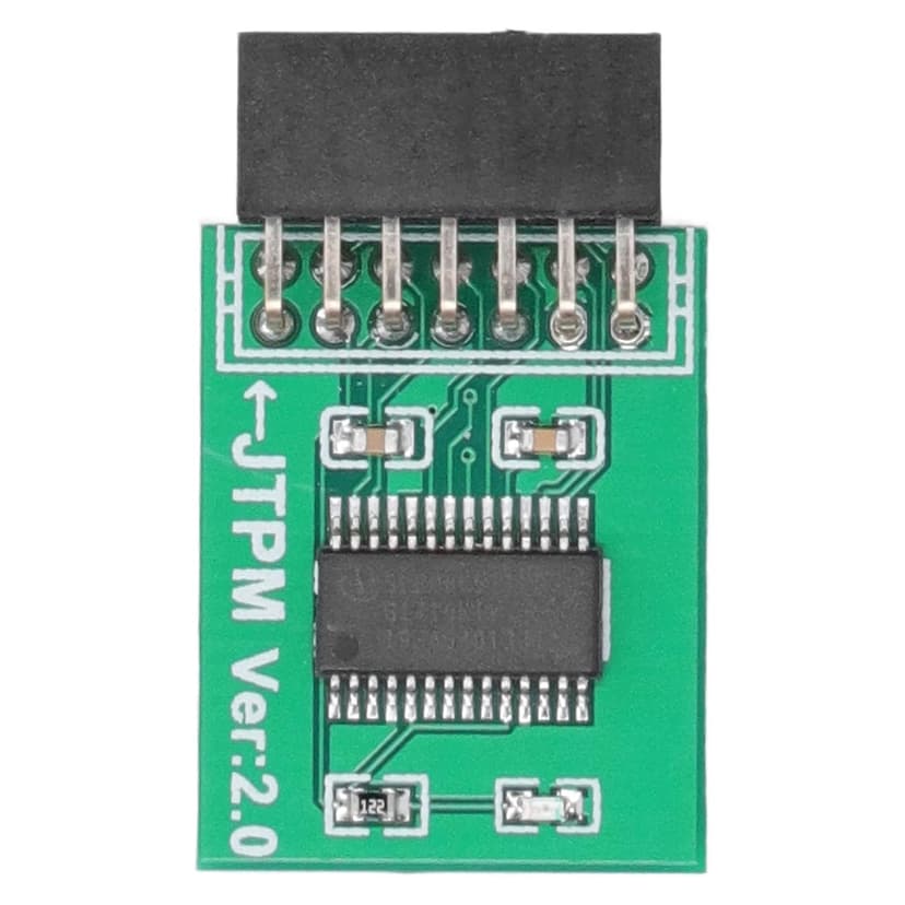 MSI TPM 2.0 Module Board for Win11 Green, Strong Encryption, 14 Pin LPC Interface, Compatible with PC