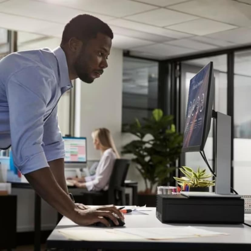 HP Core i9 Desktop Computer, 64GB RAM, 1TB SSD | SFF Small Form Factor, Intel Core i9 16-Core Processor, Type-C, HDMI, DisplayPort, Wired Keyboard and Mouse, Windows 11 Pro