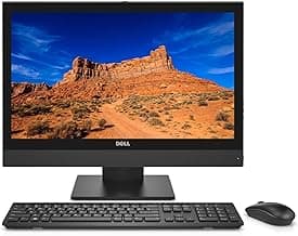 Dell OptiPlex 5250 All-in-One Desktop PC, 21.5in AIO Computer, Core i5-7400, 16GB RAM, 512GB SSD, WiFi, Bluetooth, No Cam, Win11 pro(Renewed)