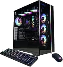 CyberPowerPC Gamer Supreme Gaming PC, AMD Ryzen 9 9900X 4.4GHz, GeForce RTX 5060 Ti 16GB, 32GB DDR5, 2TB PCIe 4.0 SSD, WiFi Ready & Windows 11 Home (SLCAI24000A)