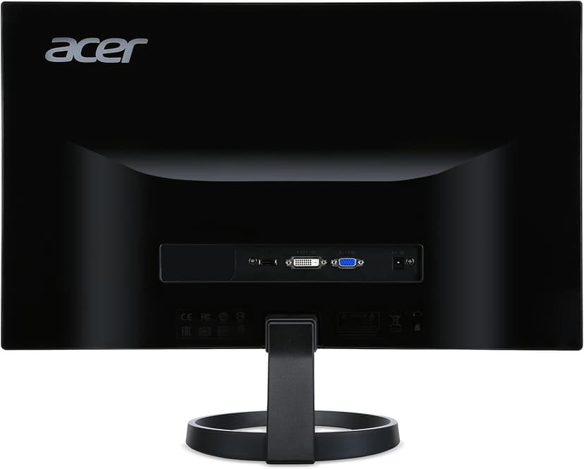 acer 23.8” Full HD 1920 x 1080 IPS Zero Frame Home Office Computer Monitor - 178° Wide View Angle - 16.7M - NTSC 72% Color Gamut - Low Blue Light - Tilt Compatible - VGA HDMI DVI R240HY bidx