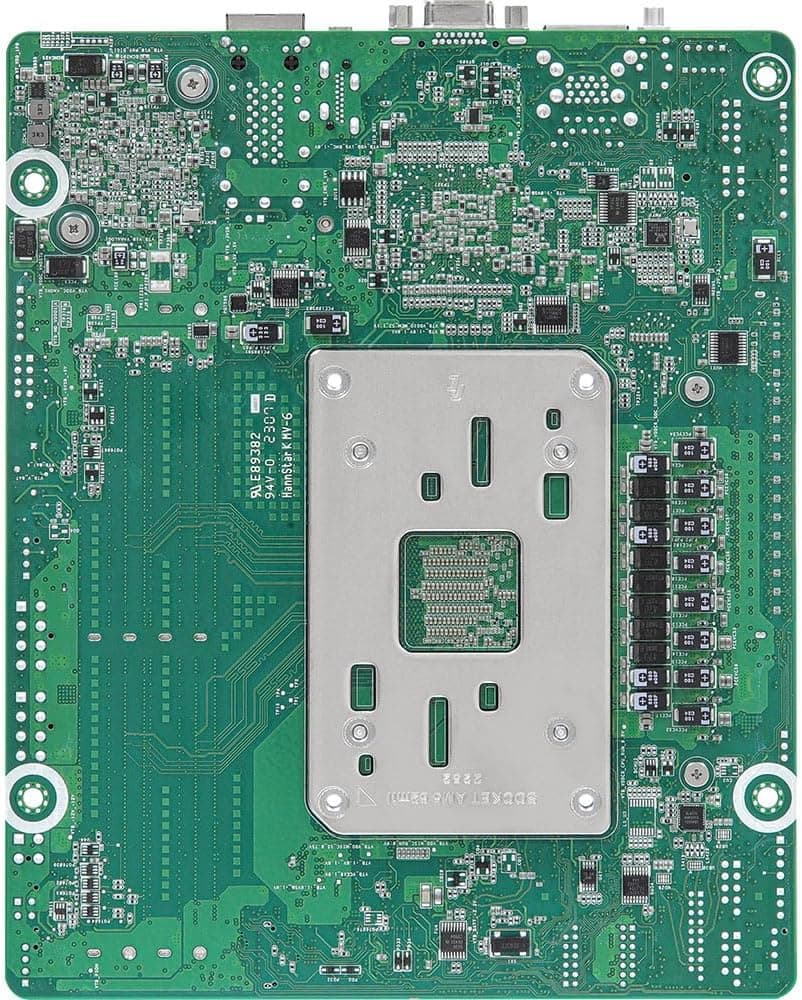 AM5D4ID-2T/BCM Deep mini-ITX Server Motherboard AMD Ryzen 7000 AM5 (LGA 1718) KNOLL3 X300 Dual 10G LAN
