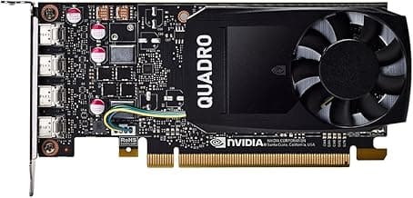 NVIDIA Quadro P1000 Professional 4GB, gddr5, Graphics Board (VCQP1000-PB)