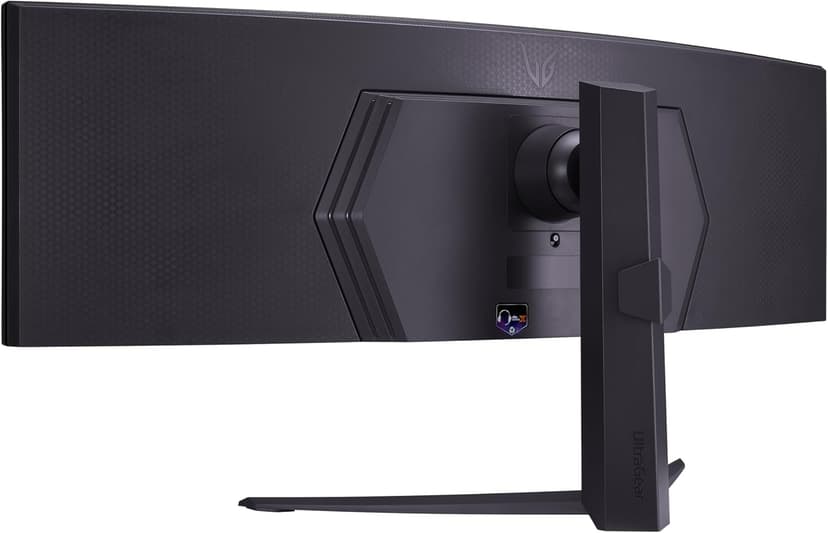 LG 45GR65DC-B Ultragear Curved Gaming Monitor 45-Inch 32:9 QHD 200Hz 1ms UltraWide Display AMD FreeSync Premium Pro VESA DisplayHDR 600 HDMI 2.1 x2 DP UBS x3 Tilt/Height/Swivel Stand - Black
