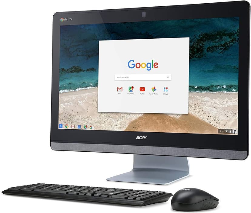 Acer DQ.Z0EAA.001;CA24I-CN Chromebase 24 CA24I-Cn-Intel Celeron 4GB RAM-16GB SSD-23.8'' Non-Touchscreen AIO PC (Renewed)