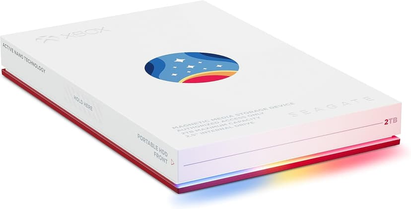 Seagate FireCuda Gaming HDD 2 TB, draagbare externe harde schijf, PC Gaming, Starfield Special Edition, USB 3/2, Data Rescue Service (STMJ2000400)